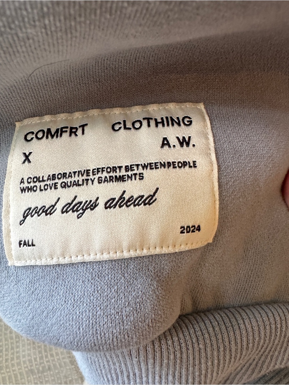 COMFRT Hooded Sweatshirt Comfrt Clothing AW - Picture 3 of 5